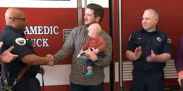 Ronnie Coulam is being hailed as a hero for saving a grandmother from a burning building