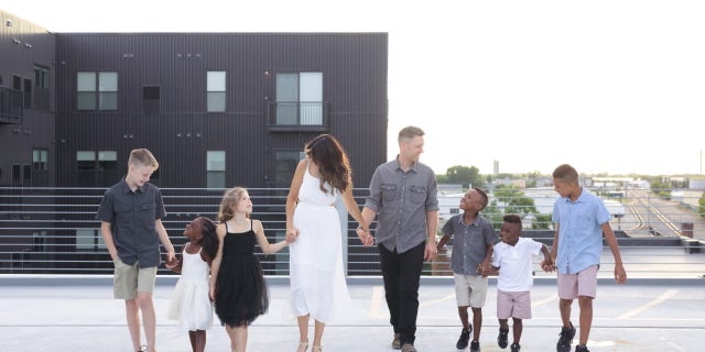 I'm a mom to 6 kids—all adopted. Here's what I want other mothers to know 2 Osvold family photo. Ashley Oberholtzer Photography