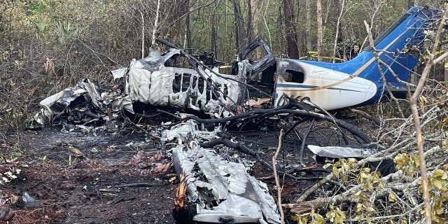 The aftermath of a small plane crash in St. Johns County that left a husband, wife and a dog seriously hurt. Both are in the hospital with extensive injuries.