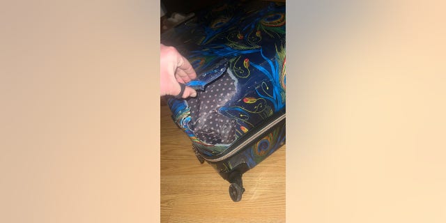 Thompson had traveled to Syracuse, New York, from New York-La Guardia on February 3. When she landed at her destination, she realized that her luggage "destroyed," she said.