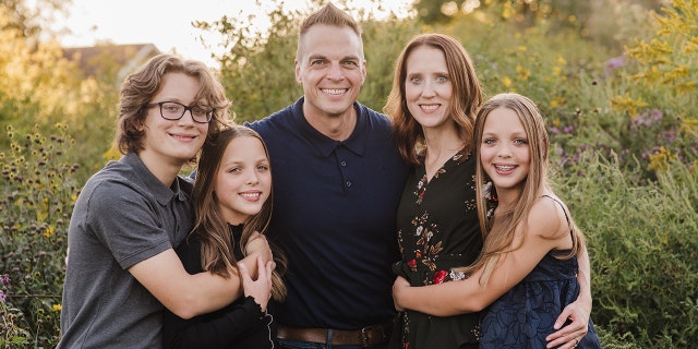 Dr. James Spencer, center, with his family. His new book is "Christian Resistance: Learning to Defy the World and Follow Christ."  