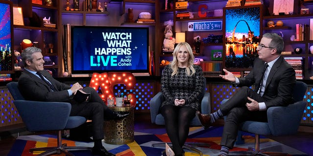 Rebel Wilson made the royal revelations on "Watch What Happens Live" with Andy Cohen and fellow guest John Oliver. 