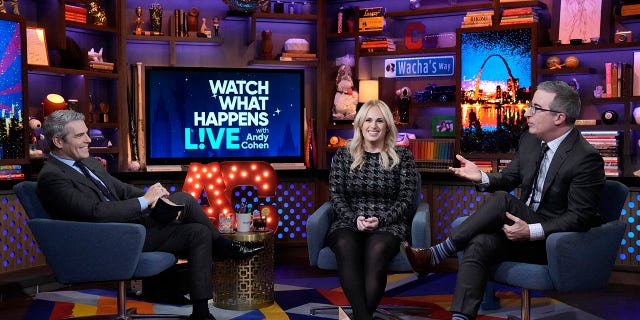 Rebel Wilson made the royal revelations on "Watch What Happens Live" with Andy Cohen and fellow guest John Oliver. 