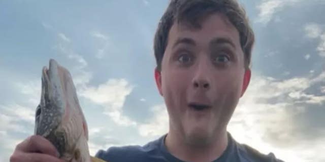 Nathan Robbins, 26, was found dead Wednesday more than a month after his boat capsized Iona Michigan river.