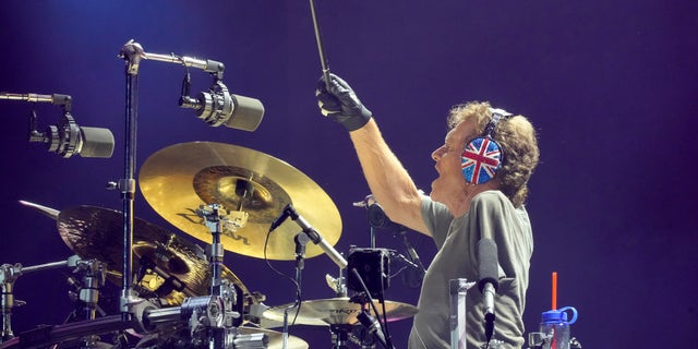Allen has remained the drummer for Def Leppard despite losing his left arm in a near-fatal car accident.
