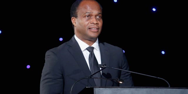 ESPN SportsCenter and News SVP Rob King speaks onstage during the Jackie Robinson Foundation's 2017 Annual Robie Awards Dinner at the Marriott Marquis Times Square on March 6, 2017 in New York City.