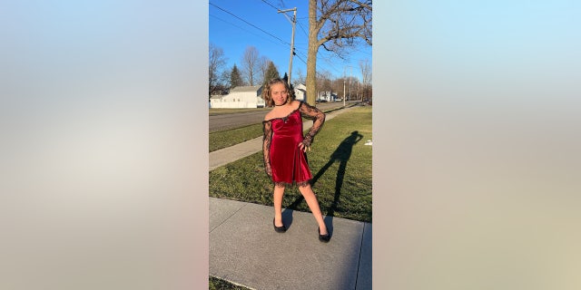 Ruby Labuschewsky loves fashion and said she'll always find a way to make her outfits work in spite of her big feet.