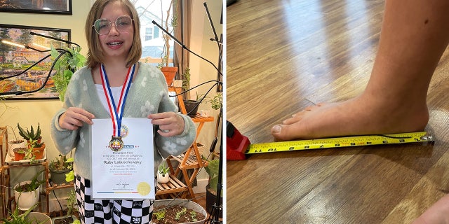 Ruby Labuschewsky has become a sort of celebrity around town with people recognizing her for her recent achievement.