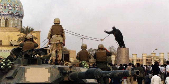 By the fall of 2003, Iraq's former dictator Saddam Hussein was still on the run from coalition forces.