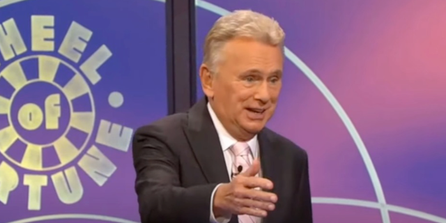 Pat Sajak asked permission to "tug" on a "Wheel of Fortune" contestant’s beard.