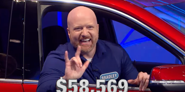 "Wheel of Fortune" player Bradley took home $58,569.