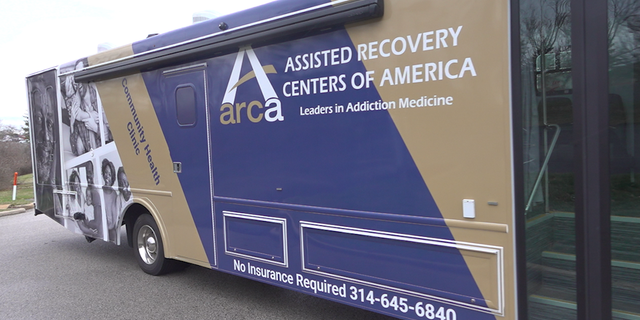 ARCA's mobile addiction clinic in Chesterfield, MO.