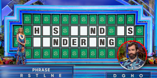 "Wheel of Fortune" player guessed the puzzle in three attempts for the "Phrase" category.
