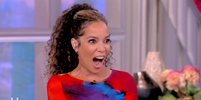 "The View" co-host Sunny Hostin was delighted Friday over the indictment of former President Donald Trump.