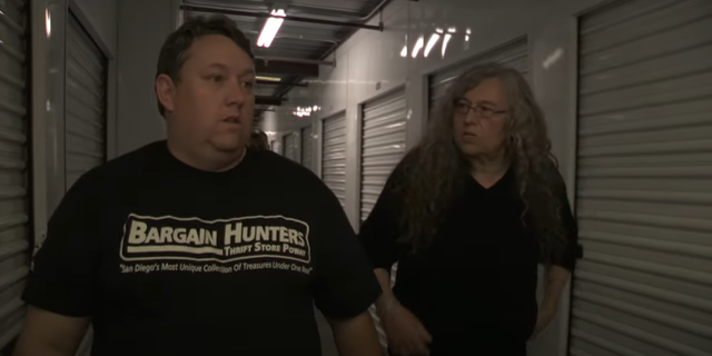 Gunter Nezhoda, right, appeared with his son Rene on A&amp;E's "Storage Wars."