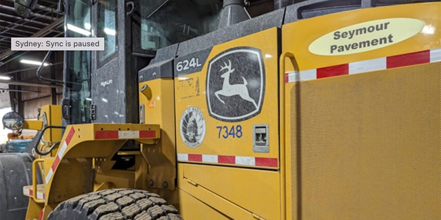 It was a tight race, but with a 13 vote lead, the loader has been named "Seymour Pavement."