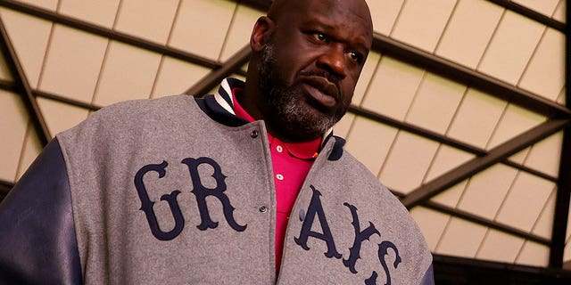 Shaquille O'Neal attends the 2023 NBA All Star Ruffles Celebrity Game at Vivint Arena on Feb. 17, 2023, in Salt Lake City, Utah.
