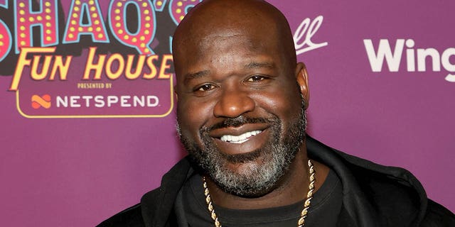 Shaquille O'Neal attends Shaq's Fun House Big Game Weekend at Talking Stick Resort on Feb.  10, 2023, in Scottsdale, Arizona.