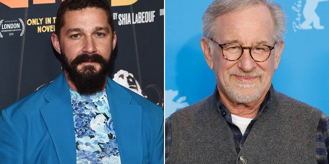 Shia LaBeouf and Steven Spielberg split