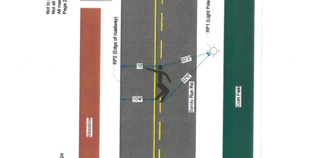 A graphic shows where investigators found Stephen Smith's body in Hampton County, South Carolina.