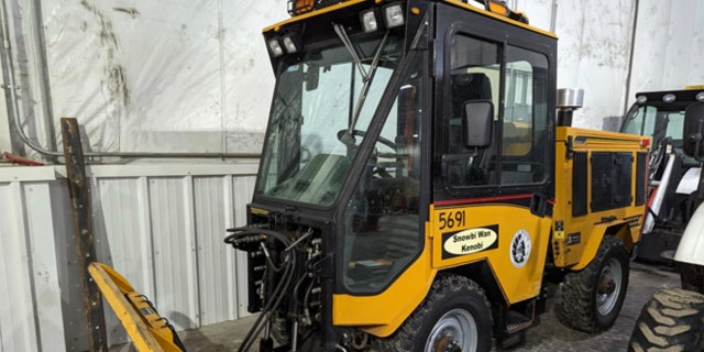 The bike path plow has been named "Snowbie Wan Kenobi" — a name that won by a landslide.