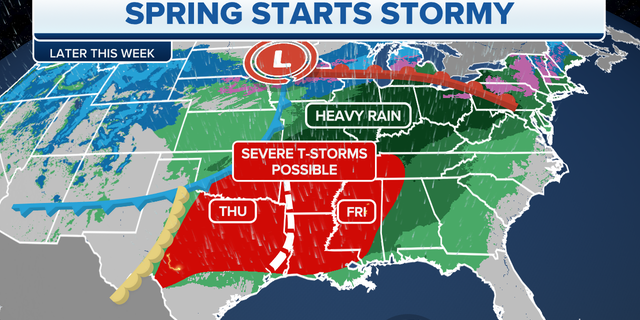 Severe weather threats later this week across the country