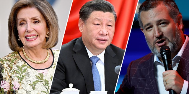 Sen. Ted Cruz, R-Texas, suspected former House Speaker Nancy Pelosi, D-Calif., of making a speech approved or written by China.