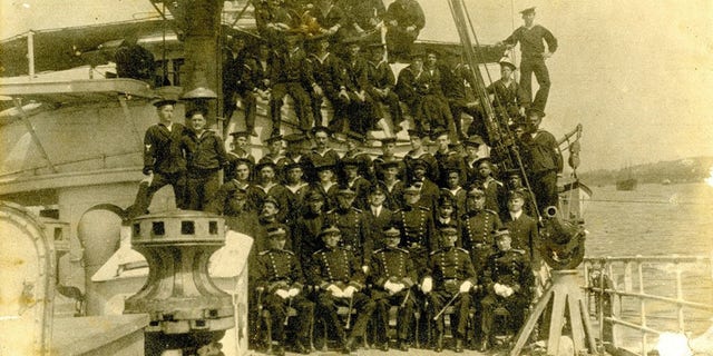 The crew of the U.S. Coast Guard Tampa. 