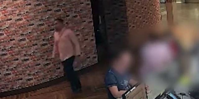 Police say a cop impersonator at a Florida Ramada pushed a woman into a stairwell and exposed himself.