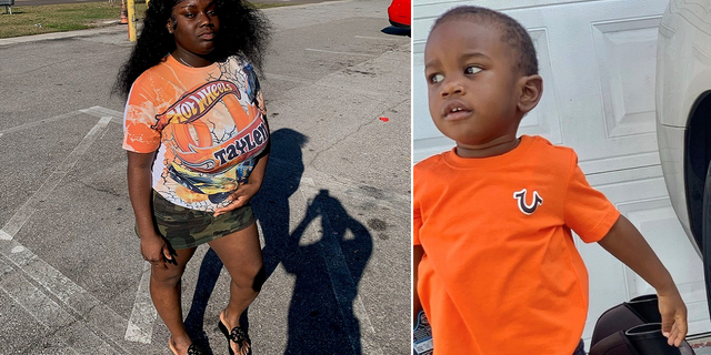 Pashun Jeffery, left, was found murdered on Thursday in St. Petersburg, Florida, police say. Authorities said they found the body of her two-year-old son Taylen late Friday.