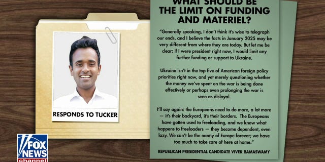 Author and entrepreneur Vivek Ramaswamy's response to Tucker Carlson.