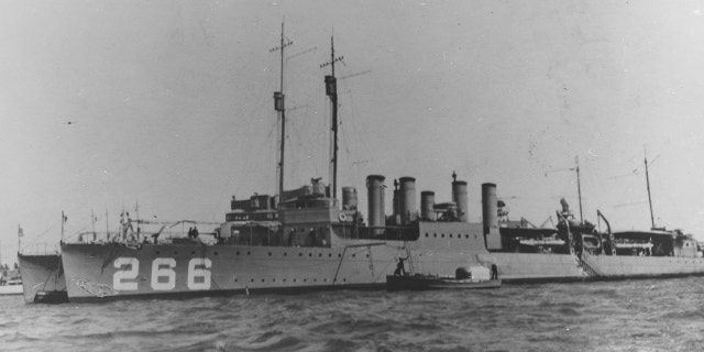 USS Greene (DD-266) pictured by the U.S. Navy at some point between 1919 and 1922.