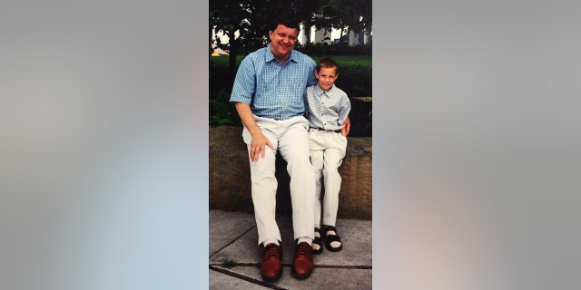 Rich Kaynor (at left) has been a pilot for nearly 40 years — something his son, Cole Kaynor, recalls being proud of as a child. Today, both men fly for the same airline.