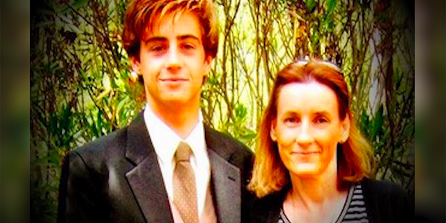 Aimee Dunkle (right) lost her son Ben (left) to an accidental drug overdose. She founded a nonprofit to distribute naloxone for free.