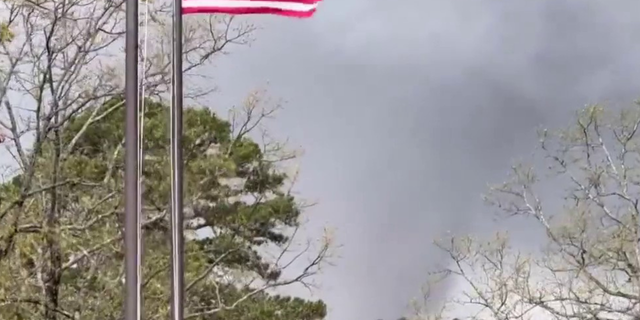 A "catastrophic" tornado has moved through the Little Rock, Arkansas area, according to the National Weather Service.