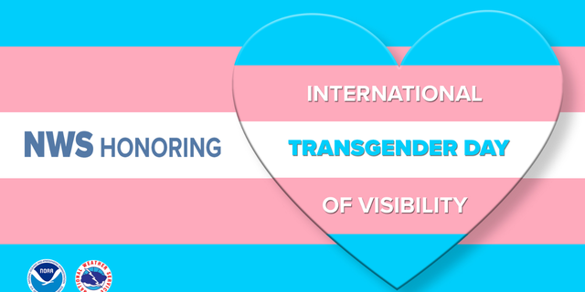 The National Weather Service is being criticized connected Twitter for promoting "Transgender Day of Visibility."