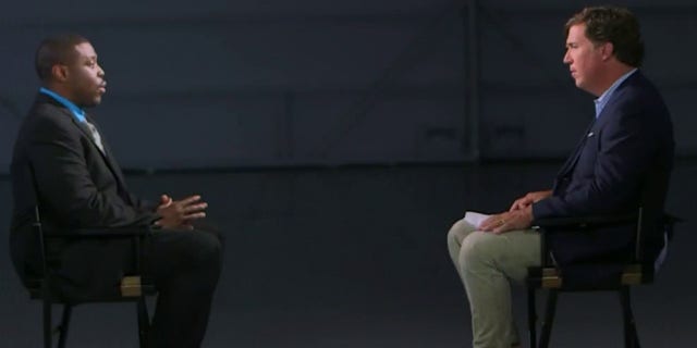 Tucker Carlson sits down with former Capitol police officer Tarik Johnson to discuss what was going on behind the scenes on Jan. 6.
