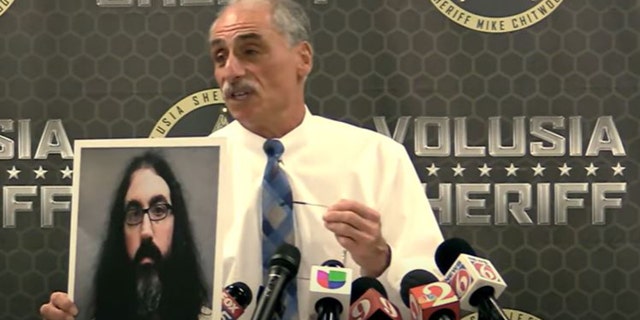 Volusia County Sheriff Mike Chitwood previously held a press conference about the alleged death threat New Jersey man Richard Golden made against him online.