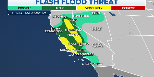 The threat of flash flooding in the West