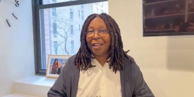 'The View' co-host Whoopi Goldberg videotaped an apology on Wednesday after "The View."