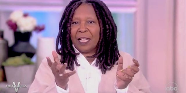 Whoopi Goldberg says the AR-15s have to go during "The View" on Wednesday.