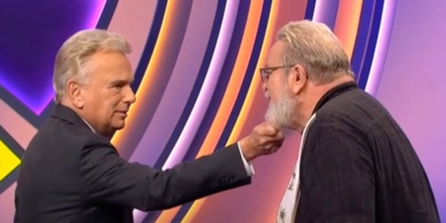 Pat Sajak recently pulled on a contestant's beard and instantly regretted it.