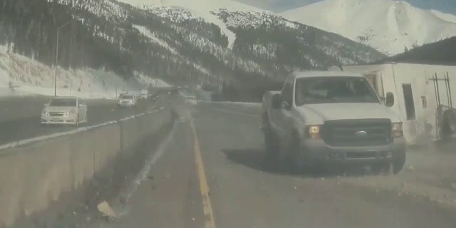Troopers cited the driver for careless driving.
