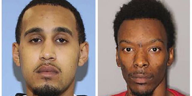 Marquise Tolbert, left, and William Tolliver