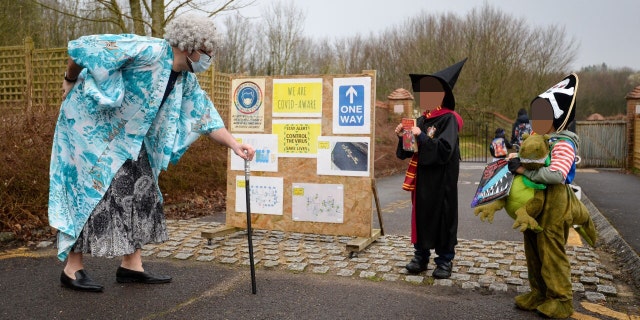 Schoolchildren in the UK celebrate World Book Day, which is celebrated during the first week of March, by dressing up as a character from their favorite book.