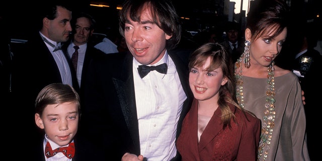 Andrew Lloyd Webber brought Nicholas and daughter Imogen (and ex-wife Sarah Brightman) to the opening of "Prospects of Love" in 1990 at the Broadhurst Theater in New York.