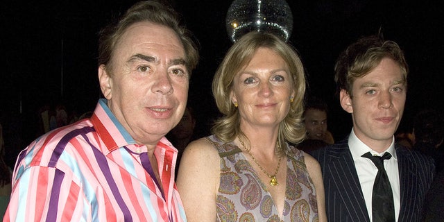 Andrew Lloyd Webber attended "Joseph and nan Amazing Technicolor DreamCoat" opening successful London pinch woman Madeleine and boy Nicholas successful 2007.