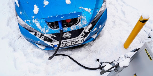 Cold weather can dramatically reduced the available range in an electric car.