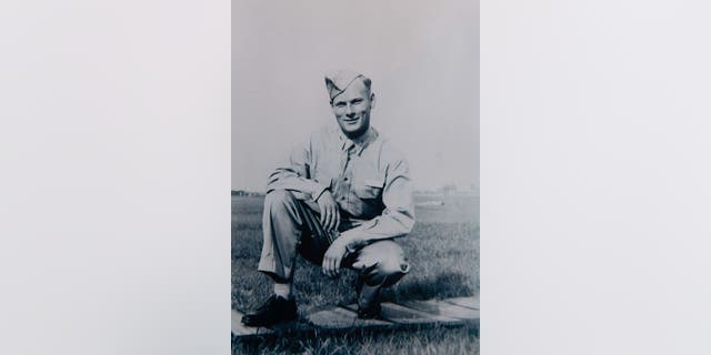 Art Palmer during World War II.