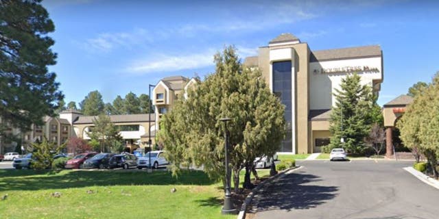 Double Tree Hotel at 1175 W Route 66 in Flagstaff, Arizona.